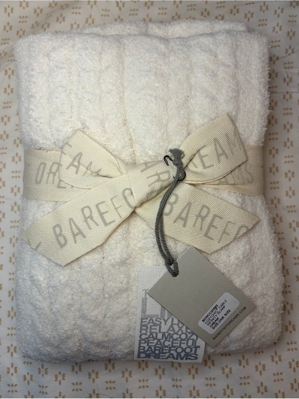 Barefoot Dreams Scarf - Cream